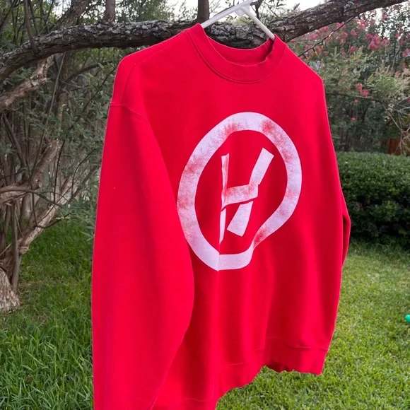 twenty one pilots Vessel Era Red Crew Sweatshirt [RARE]